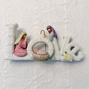 Love Nativity Decoration